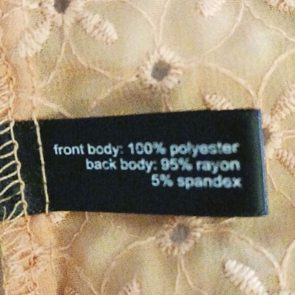 LIMITED  Eyelet Floral Short Sleeve Blouse Orange - Picture 9 of 10